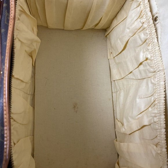 LOUIS VUITTON Monogram Vintage 16" Overnight Travel Carryall Doctor Case Bag - Picture 14 of 16